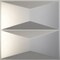 Ekena Millwork 11 7/8in. W x 11 7/8in. H Aberdeen EnduraWall Decorative 3D Wall Panel Covers 0.98 Sq. Ft. WP12X12ABCST - alternate 1